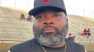 Akron East head football coach Marques Hayes discusses preseason camp at  Stow scrimmage