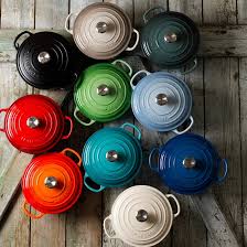 Redskapskrukke i mange farger fra le creuset (1). Jerngryte 8 Stopejernsgryter Til Gryteretter