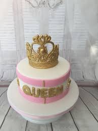Glam 24th Birthday 26th Birthday Cake For Her Queen Cake Themed Birthday Cakes Queen Cakes Sweet 16 Birthday Cake