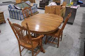 Add warmth and style to your dining space with the keller 7 pc. Keller Solid Oak Dining Table Set Hand Made Very High Quality Store Closing Inventory New And Used And Everything In Between Large Selection K Bid