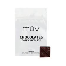 Dark Chocolate [10pk] (100mg) | MÜV | Chocolate - Jane