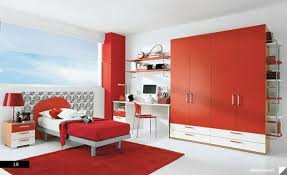 Then if you install spotlights in the ceiling they'll look like suns glowing in the sky. 21 Beautiful Children S Rooms Red Bedroom Design Modern Kids Bedroom Red Bedroom Walls