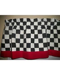 checks chef coca cola 50's kitchen red