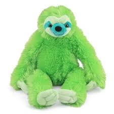 Green Sloth Stuffed Animal Cuddlekins By Wild Republic Sloth Stuffed Animal Sloth Plush Plush Animals