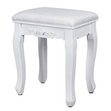 Songmics Taburete Tapizado Para Tocador Banco De Madera C Https Www Amazon Es Dp B015s96koc Ref C Taburetes Tapizados Taburete De Tocador Bancos De Madera