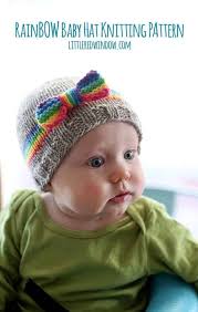 RainBOW Baby Hat Knitting Pattern