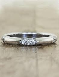 Floral Pattern Diamond Wedding Band Badass Jewelry Designer Engagement Rings Classy Jewelry