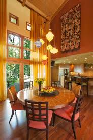 Warm Colorful Breakfast Room Looking Into Kitchen By Susan E Brown Interior Design Luxury Kitchen Design Interior Design Bars For Home