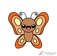 Dibujar es uno de los pasatiempos favoritos de los niños. Como Dibujar Una Mariposa Kawaii Comodibujar Club