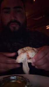 Trying the delicious 12 oz lobster tail! #lobster #lasvegas  #goldensteersteakhouse