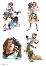 FIND A WAY OR MAKE ONE — Zappa's Guilty Gear XX character introduction  art,...