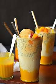 Falooda Recipe Mango Falooda Recipe Mango Dessert Recipes Kulfi Recipe