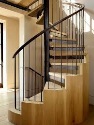 The Catwalk Is Accessed By A Spiral Staircase In The Corner Of The Room It Goes Up To The High Windows And Tr Tuscan Style Villa Modern Ranch Staircase Design