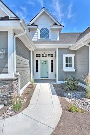 Wythe Blue Exterior Front Door Color House Exterior Exterior Paint Colors For House Exterior House Color