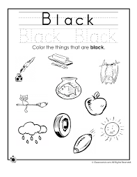 Learning Colors Worksheets For Preschoolers Black Colors Classroom Jr Color Worksheets Color Worksheets For Preschool Preschool Colors