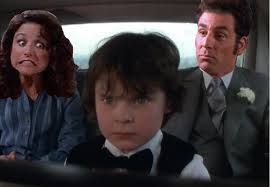 Elaine: Hey, Kramer, listen, you've seen The Omen right? What exactly was  that kid? Cosmo Kramer: Who, Damien? Nothing, just a mischievous,  rambunctious kid.