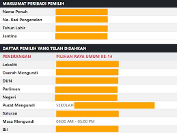 Check spelling or type a new query. Semakan Daftar Pemilih Pilihanraya Spr Online Sms
