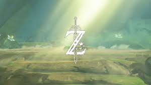 The Legend Of Zelda Breath Of The Wild Logo Wallpaper La Legende De Zelda Arriere Plan Fond Ecran