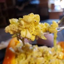 Egg Salad Pepper Cup Iced Chai Coffee Latte Trying Some New Cool Recipes On This Hot Florida Day Did Ya Know Ranch Salad Dressing Food Stuffed Peppers