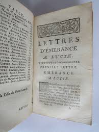 29 rue d'edimbourg, paris, 75008. Le Prince De Beaumont Lettres D Emerance A Lucie First Edition Edition Originale Com