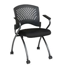 Freeflex Fabric Visitors Chair In Coal Grey 2 Pack Office Star Office Chair Rolling Office Chair