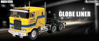 You will receive an email when this item is back in stock! Tamiya 56304 Globe Liner Radio Control Self Assembly Truck Lorry Kit 1 14 Rc Radio Control Trucks Tamiya