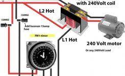 Wiring and diagram for on delay timer with magnetic contactor used for the safety of appliances during brownout or power. Wiring Diagram For Timer And Contactor