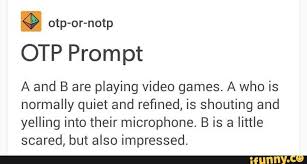 Video Games Otp Prompt Writing Dialogue Prompts Writing Promps Otp Prompts