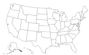 How to render the detailed us map with labels? Blank Us Map 50states Com