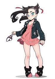 marnie (pokemon and 2 more) drawn by the_pink_pirate | Danbooru