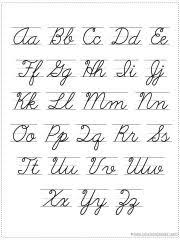 Choose Your Own Alphabet Chart Printable Alphabet Charts