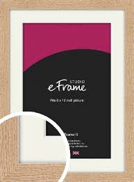 12x16 black wood frame with clear glass & double white/black mat for 8x12. 8x12 Picture Frames Eframe