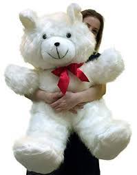 American Made Giant White Teddy Bear 36 Inch Soft 3 Foot Teddybear Made In Usa You Can Get Addition White Teddy Bear Teddy Bear Stuffed Animal Big Teddy Bear
