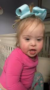 Hi 👋🏼 #downsyndromeawareness #milliethrowback