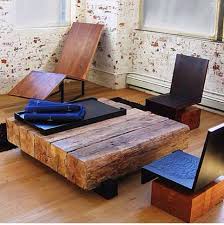 Coffee Table From All Those Railroad Ties In The Back Yard Coffee Table Furniture Furniture Inspiration