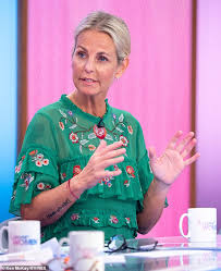 Ulrika jonsson for endorsements, advertising, or a product launch? Ulrika Jonsson Reveals Feminist Tattoo On Her Arm During Emotional Appearance