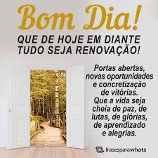Basta somar o dia e o mês do seu nascimento com o ano de 2021 e depois reduzir o algarismo resultante até encontrar um número de. Mensagem De Bom Dia Frases Para Whats
