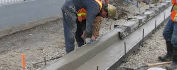 You can if you prefer to sand concrete by hand instead of using a power tool. Concrete Curb Hand Formed