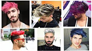 Trendy mens hairstyles and haircuts in 2021. Top 15 Hair Colors For Men 2018 Hair Color Compilation Youtube