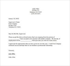 Previously, i would like to thank for career opportunities in the company that you lead, i thank you for the knowledge, experience, and guidance that you have given. 25 Resignation Letter Examples Pdf Doc Free Premium Templates