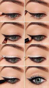 Colorful Eyeshadow Tutorials For Blue Eyes Makeup Tutorials Makeup Tutorial For Beginners Easy Makeup Tutorial Black Eyeshadow Tutorial