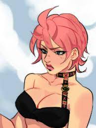 trish una (jojo no kimyou na bouken and 1 more) drawn by jonya | Danbooru