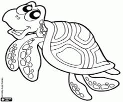 Download in under 30 seconds. Marine Turtle Coloring Page Printable Game
