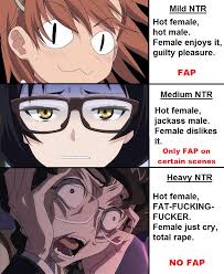 Traps might or might not be gay, but NTR is absolutely cancer : r/Animemes