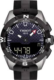 Tissot T Touch Expert Solar Ii Multifunction Rubber Strap Watch 45mm Armbanduhr Tissot Uhren Uhren