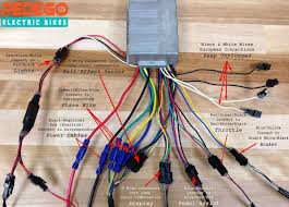 Check below for functionality of each wire. Electric Bicycle Controller Wiring Diagram And Controller Diagrams Have A Question For E Bike Wiring Electric Bike Electric Bike Kits Electric Bike Diy