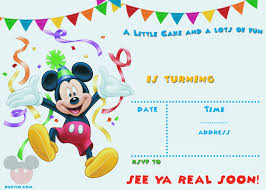Blank Birthday Invitation Card Template Free Download Free Printable Mickey Mouse Party Invitation Template Drevio Mickey Mouse Invitation Party Invite Template Mickey Mouse Birthday Invitations