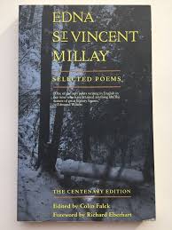 Edna St Vincent Millay Selected Poems 1992 Paperback First Printing Edna St Vincent Millay Poems Fiction Novels