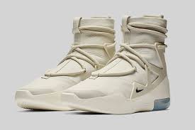 Official Pics Nike Air Fear Of God 1 Light Bone Sneakers Men Fashion Sneakers Fashion Sneakers Men