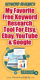 My Favorite Free Keyword Research Tool For Etsy Ebay Youtube Google Keyword Io Is My Go To First Line Youtube How To Memorize Things Infographic Marketing